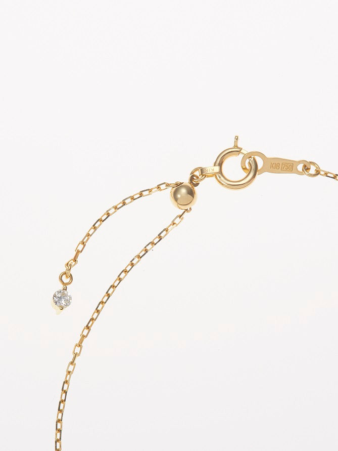 HERRINGBONE K18 CHAIN NECKLACE
