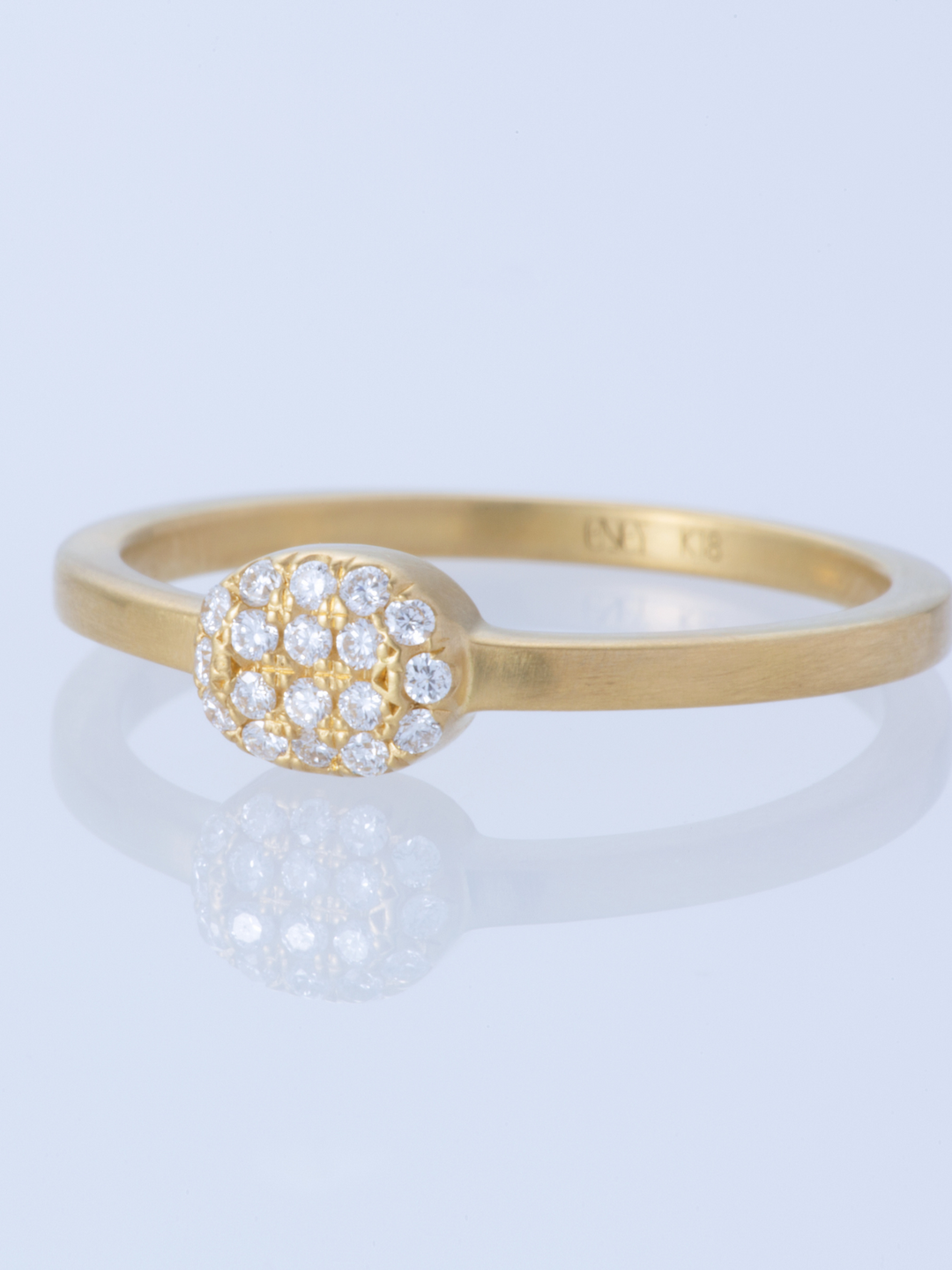FULL MOON MELEE DIAMOND RING