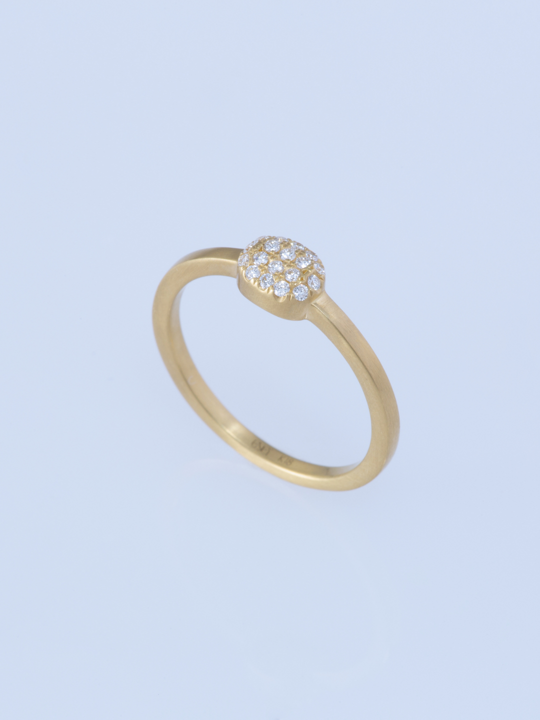 FULL MOON MELEE DIAMOND RING