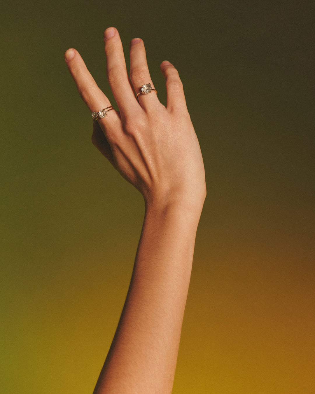 GENSEKI 4CT 10KYG RING