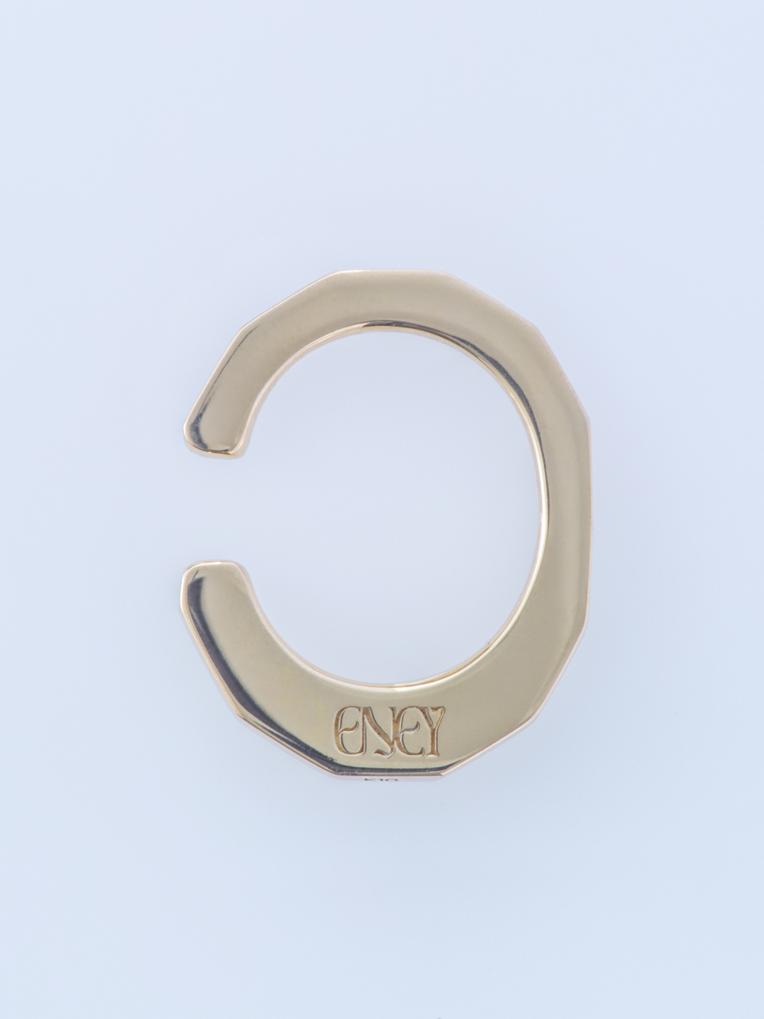 FULL MOON K10YG MELEE DIAMOND EAR CUFF