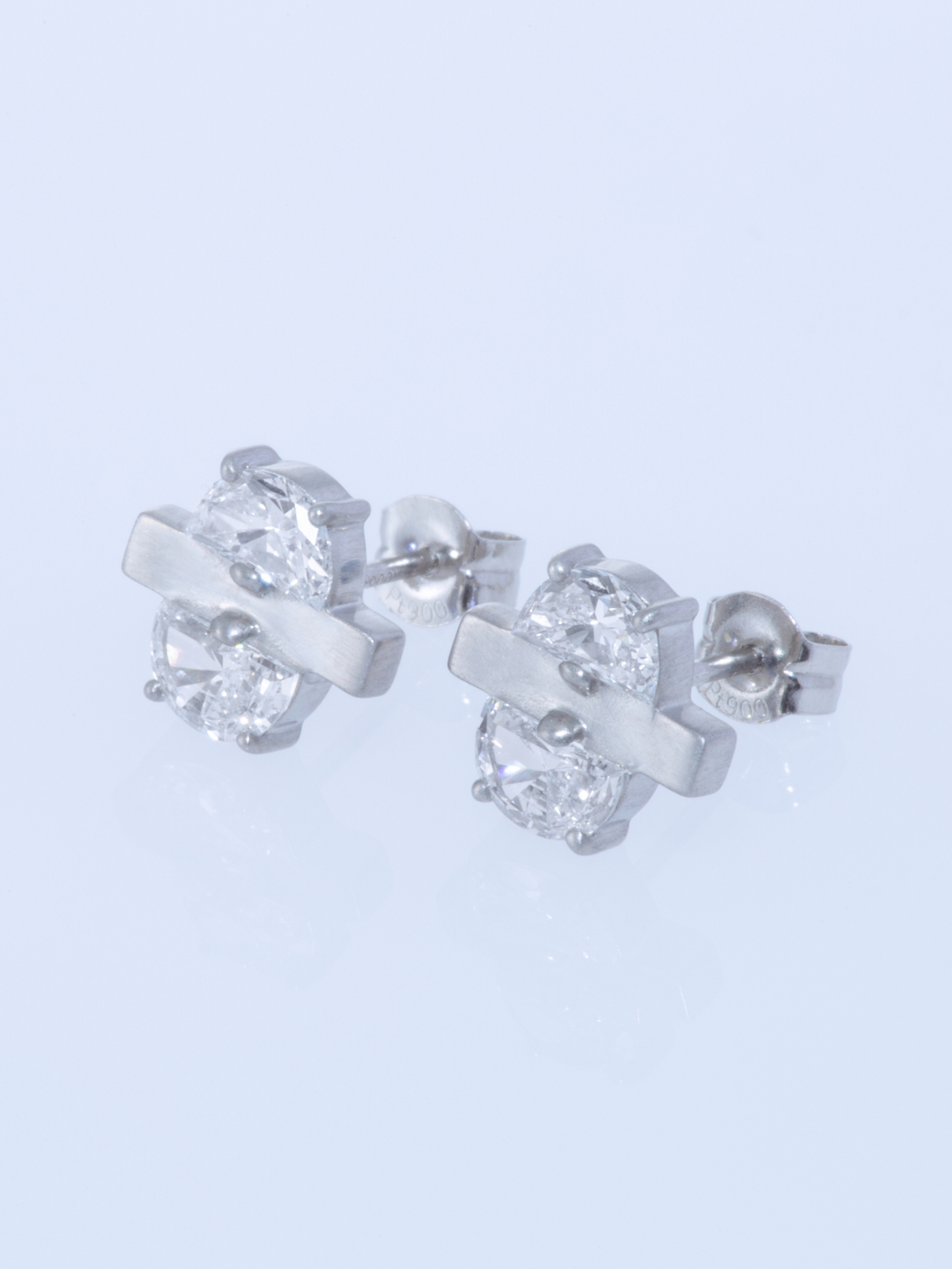 FULL MOON PIERCED EARRINGS
