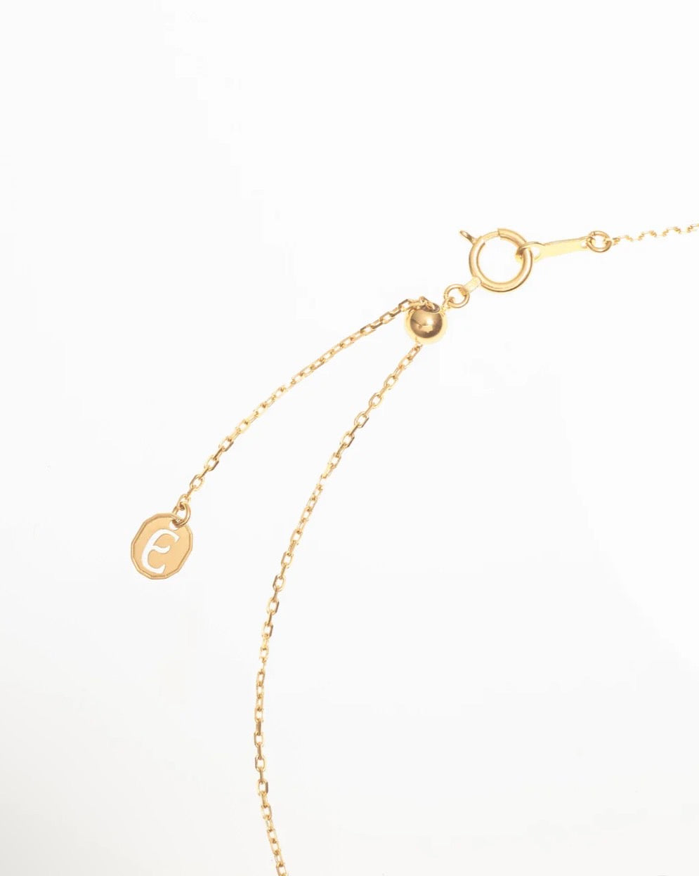 TWO K18YG 0.5ct ROUND NECKLACE