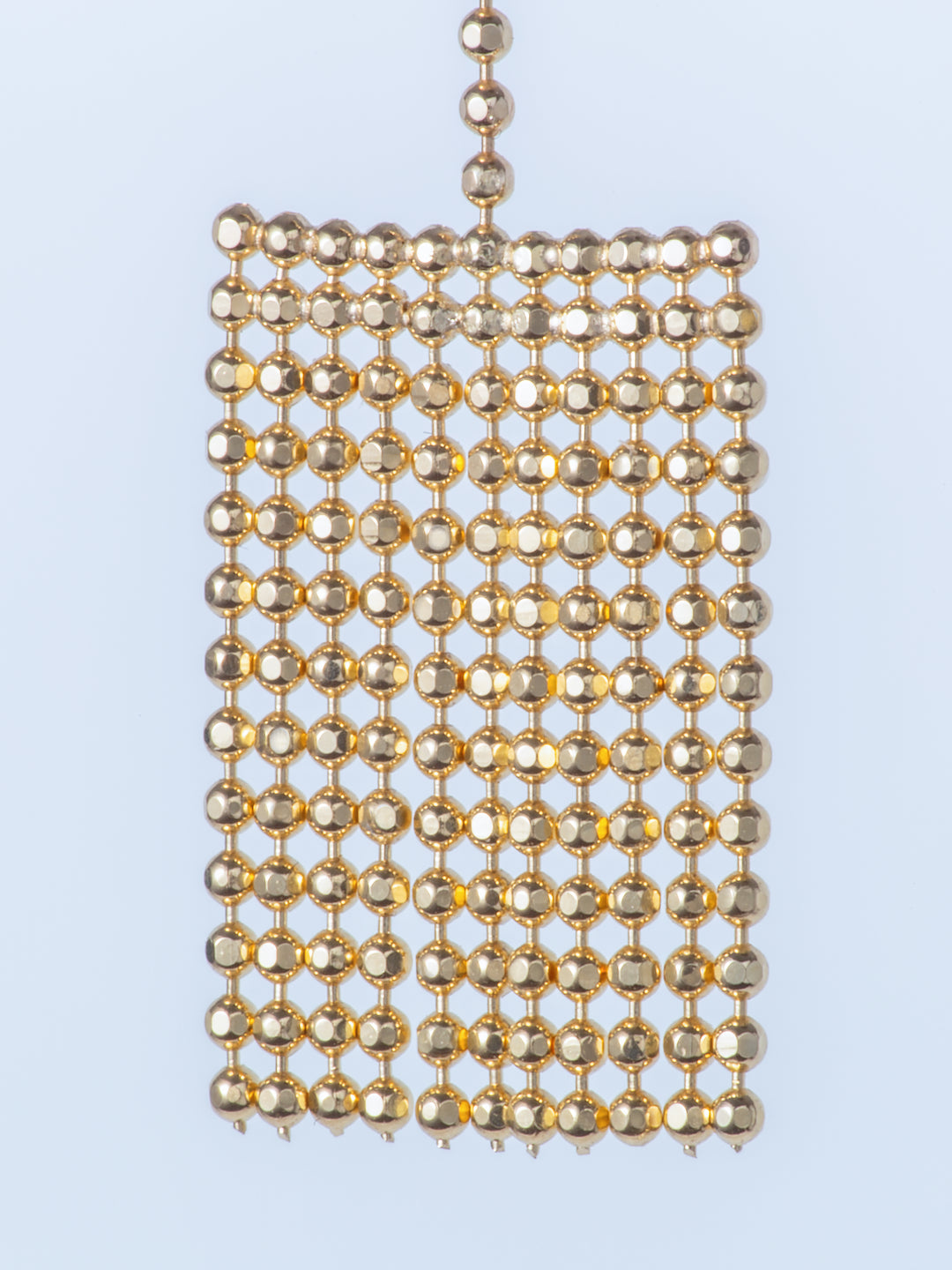 PIXEL CHAIN PIERCED EARRINGS