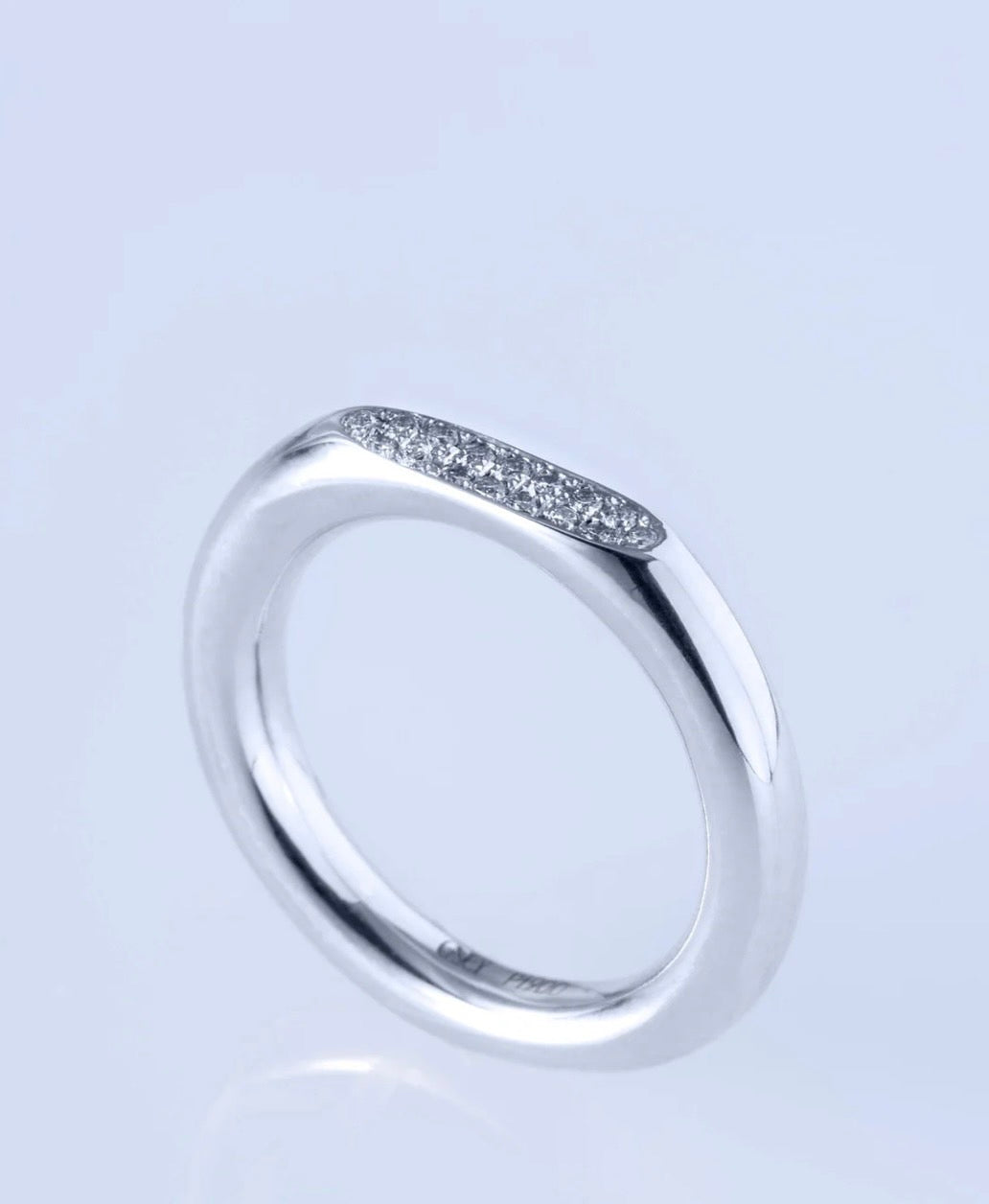 SURFACE MELEE DIAMOND MIRROR RING