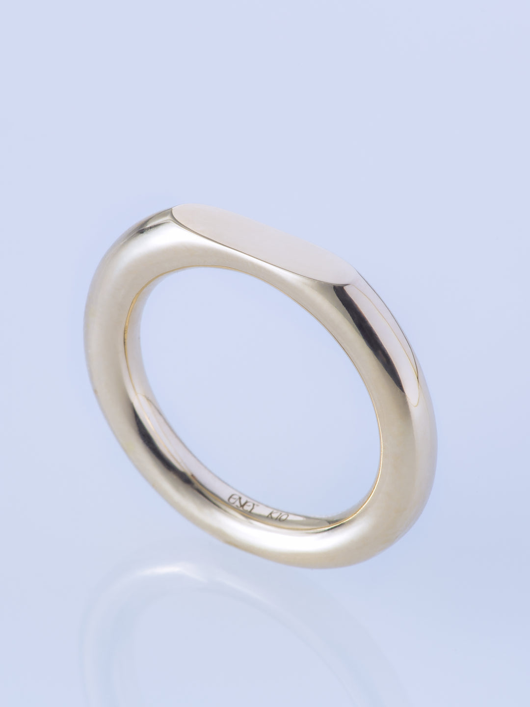 SURFACE K10YG MIRROR RING