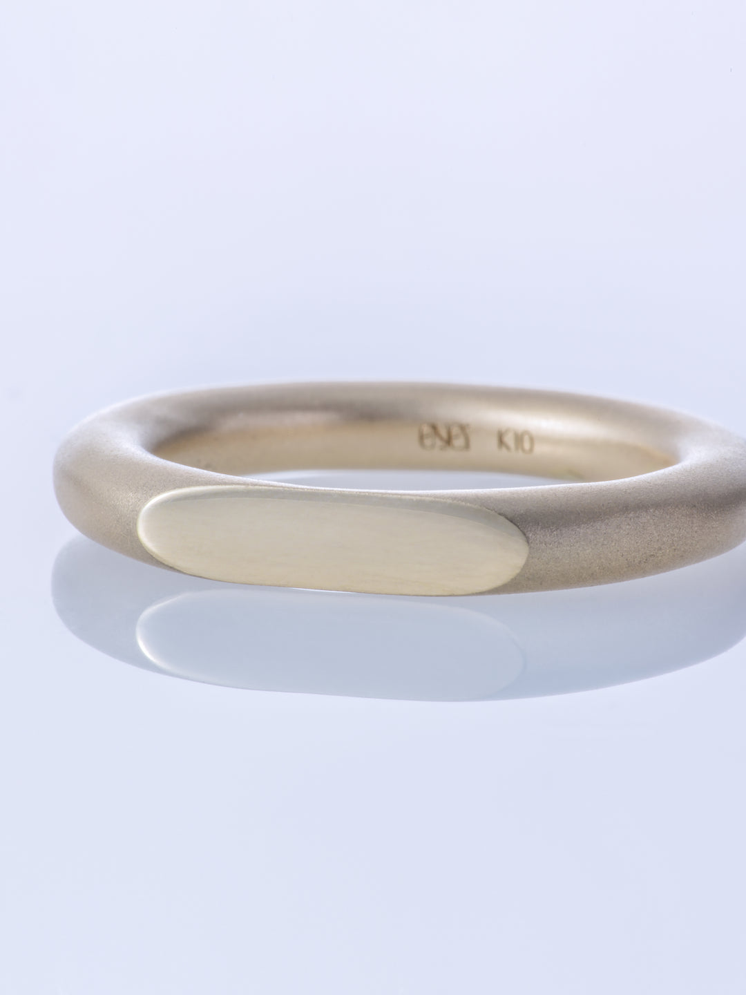 SURFACE K10YG MATTE RING