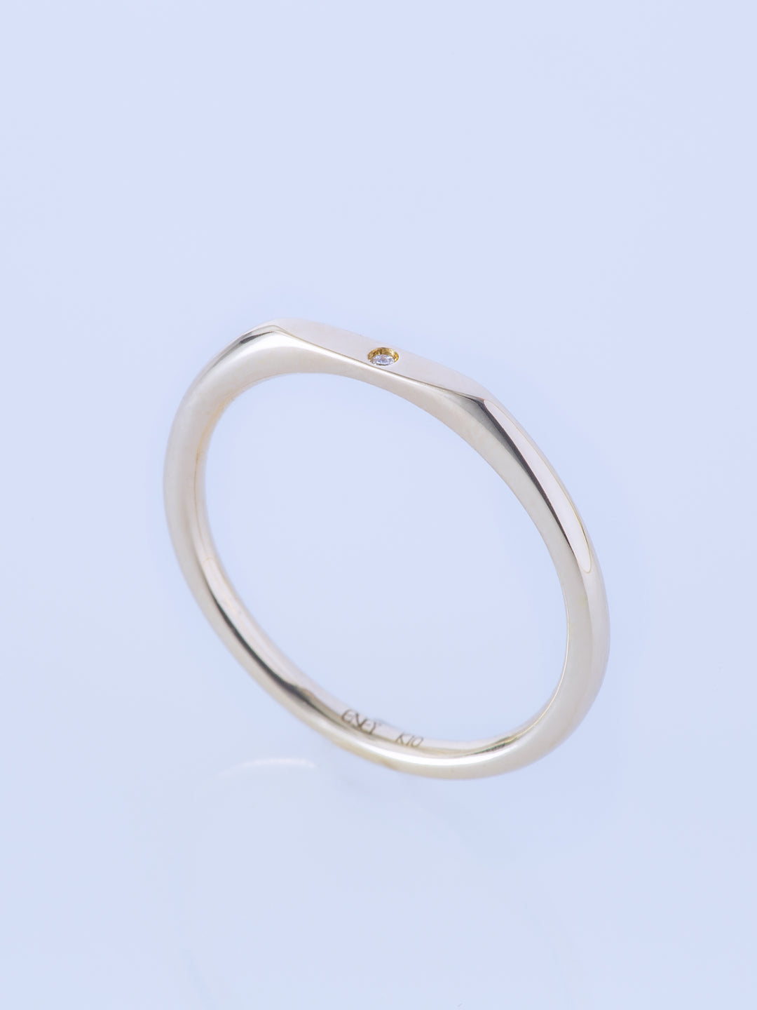 SURFACE POINT MIRROR SLIM RING