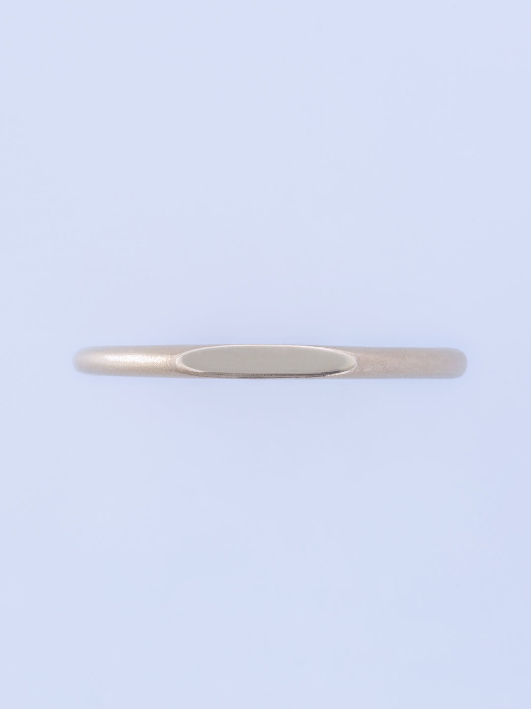 SURFACE K10YG MATTE SLIM RING