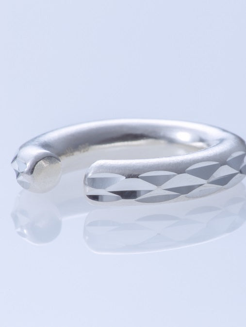 PIXEL VERTICAL SYMMETRY RING DUO