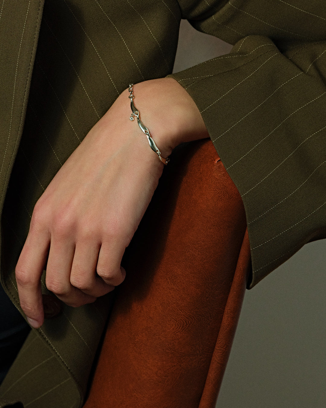 FLOW SV925 CHAIN BRACELET