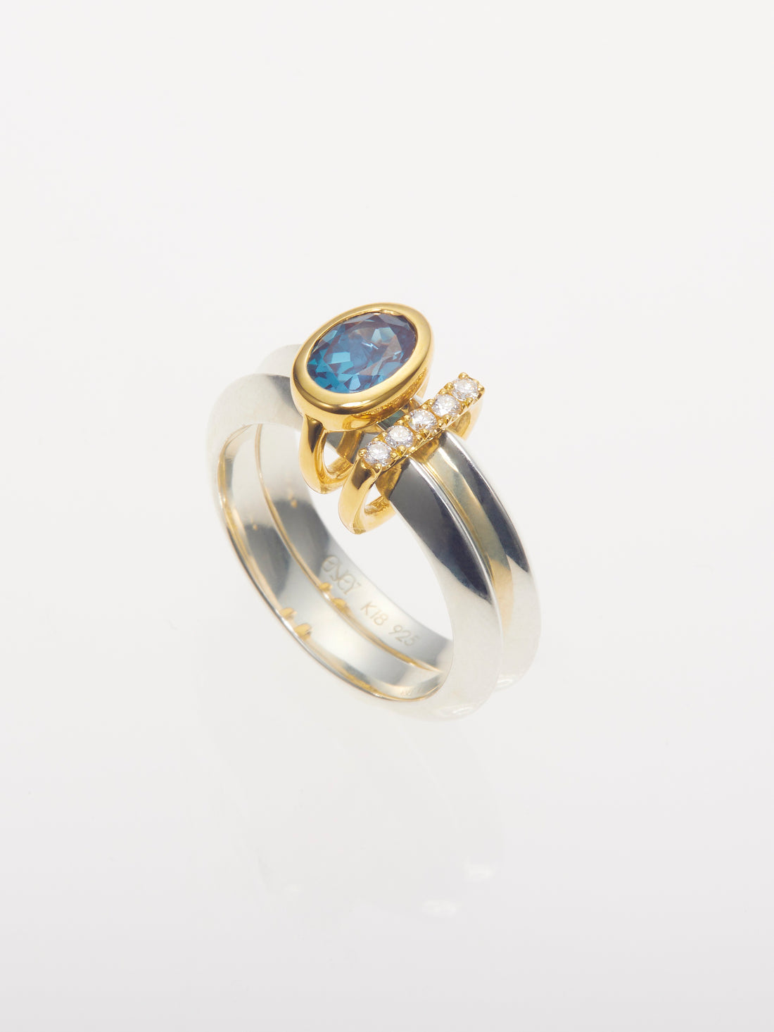 MEBUKI DOUBLE RING/Alexandrite