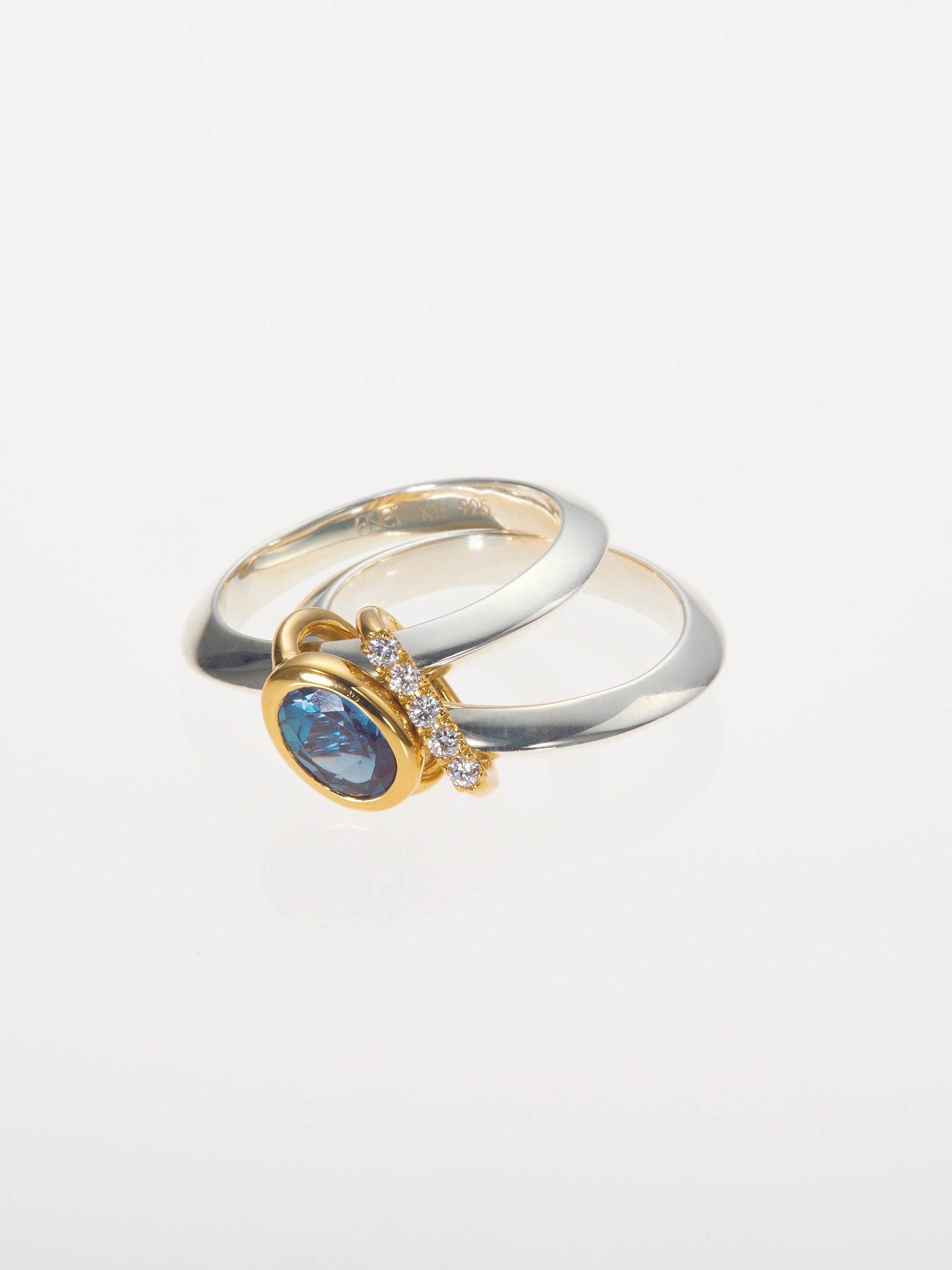MEBUKI DOUBLE RING/Alexandrite