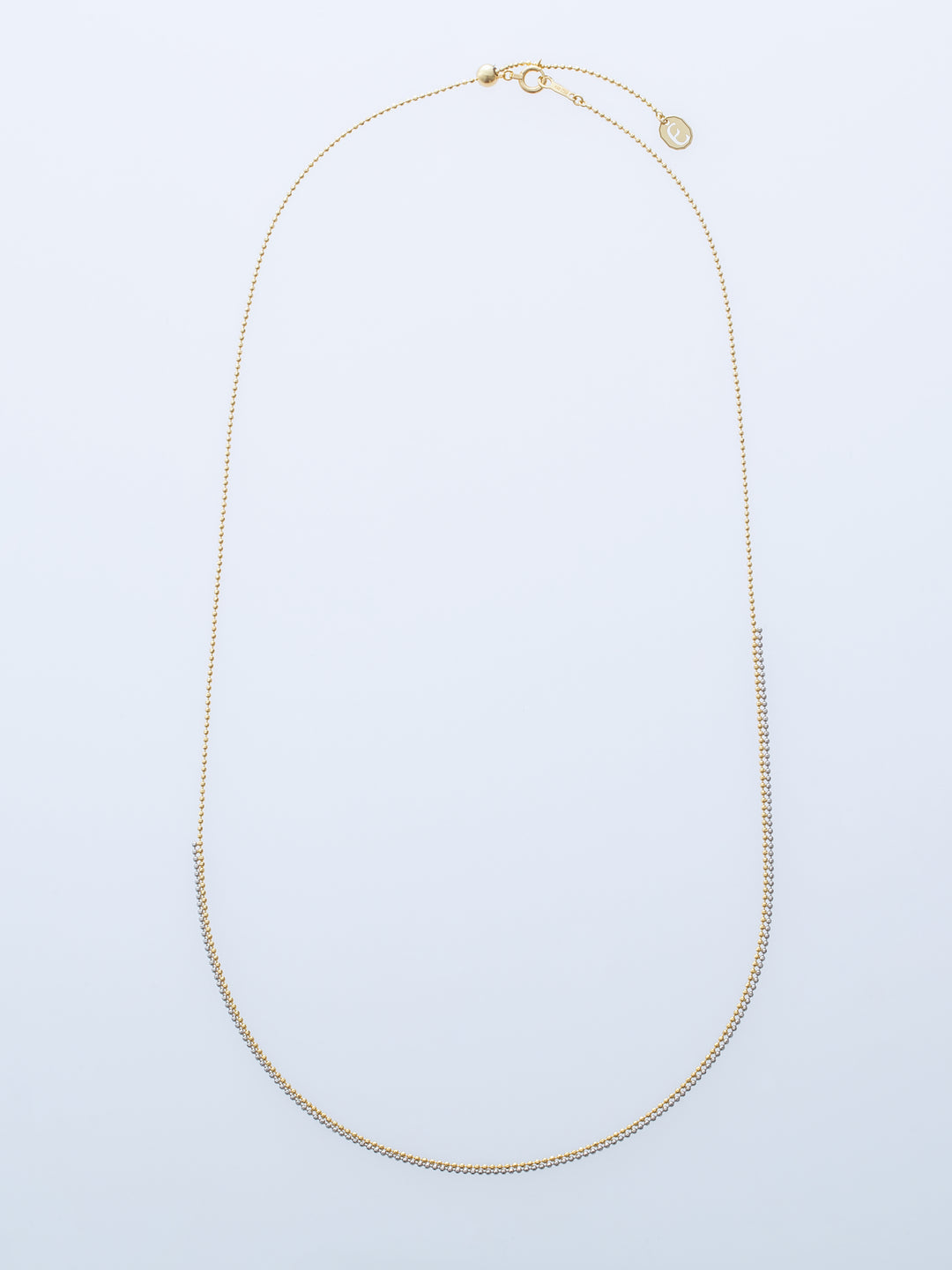 PIXEL DOUBLE CHAIN NECKLACE
