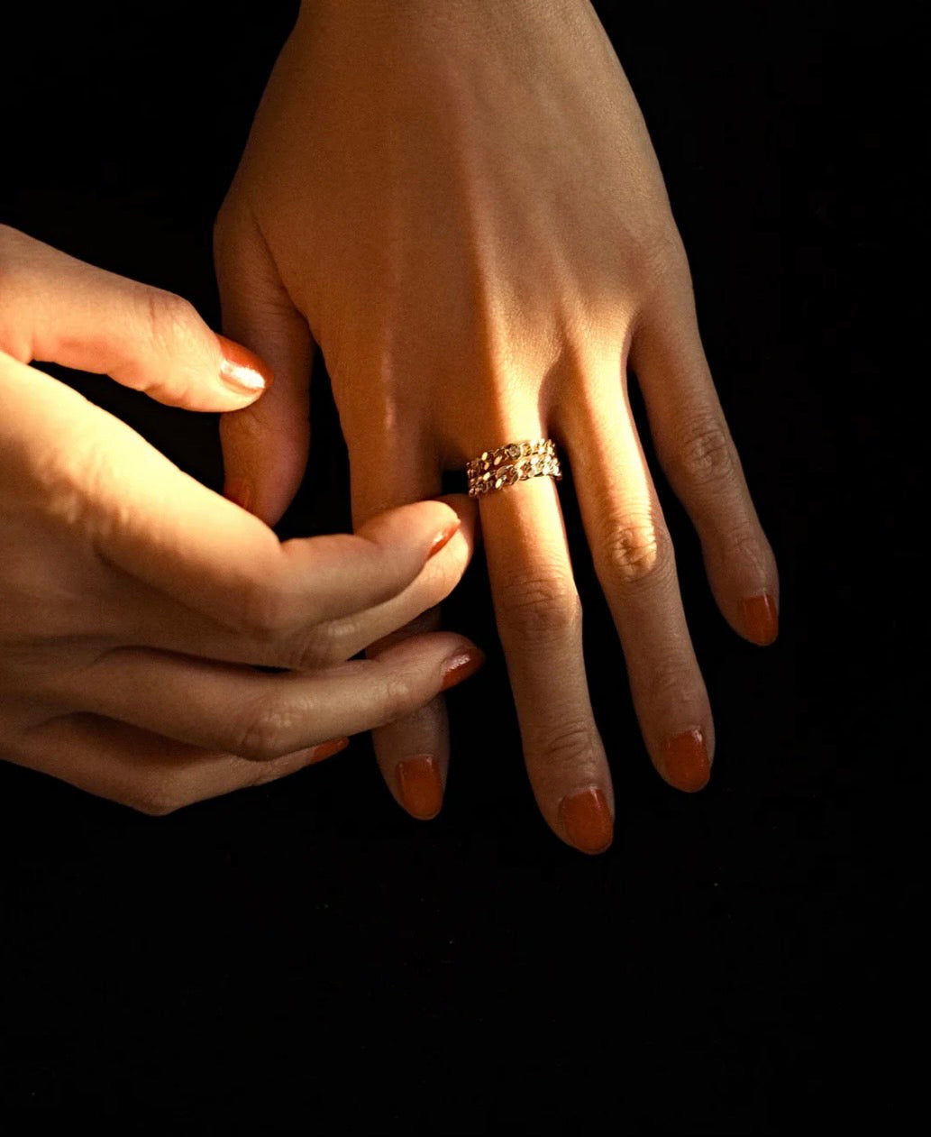 KIHEI 18K DIAMOND RING