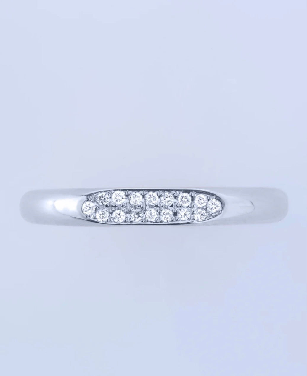 SURFACE MELEE DIAMOND MIRROR RING