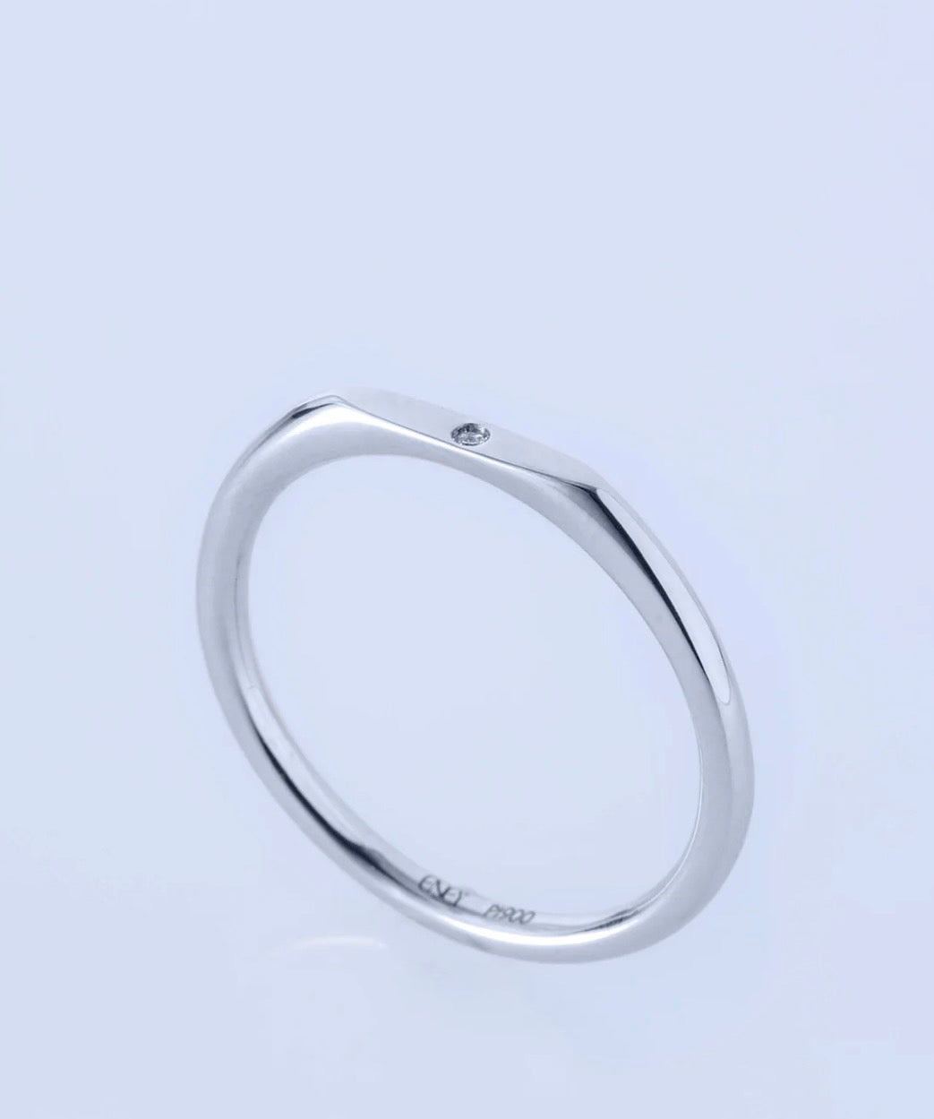 SURFACE POINT MIRROR SLIM RING