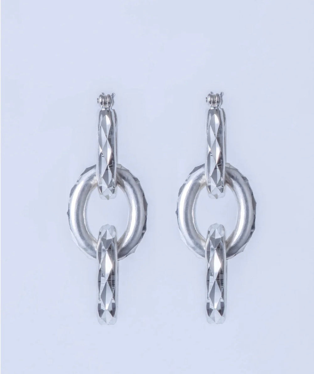 PIXEL VERTICAL SYMMETRY RING DUO