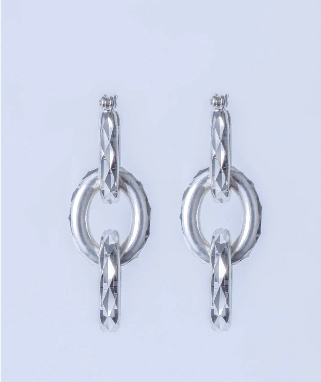 PIXEL VERTICAL SYMMETRY RING DUO