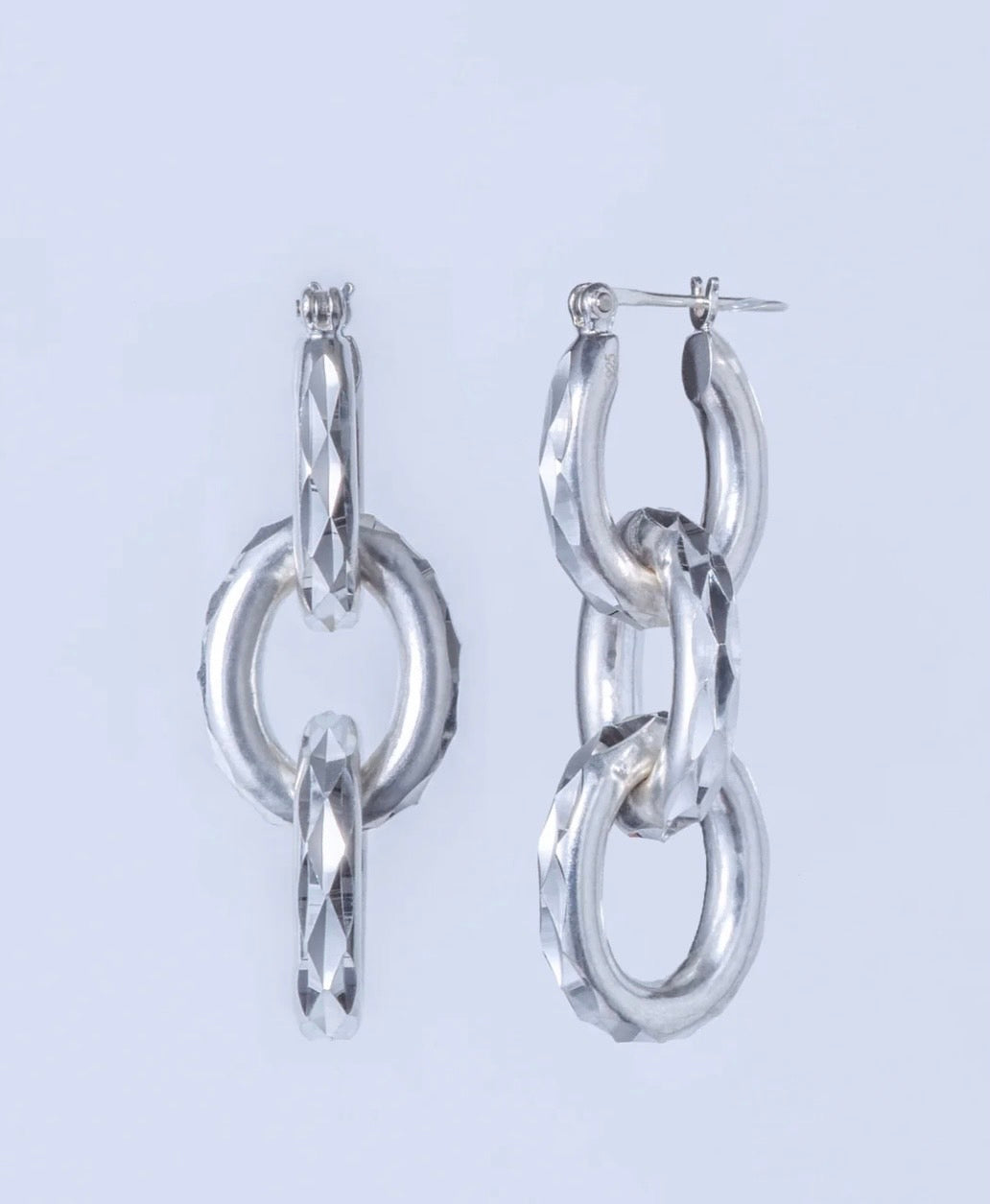 PIXEL VERTICAL SYMMETRY RING DUO
